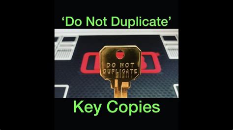 where can i make do not duplicate keys