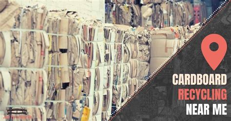 where can i recycle cardboard boxes for free near me