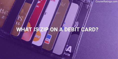 where can you find a zip code on a debit card