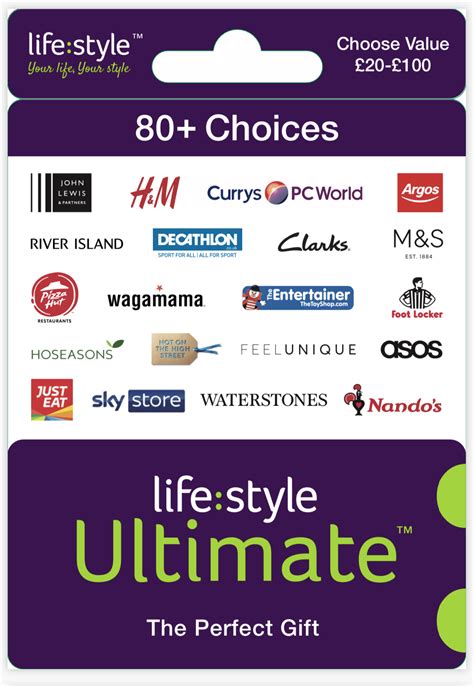 where can you spend lifestyle vouchers