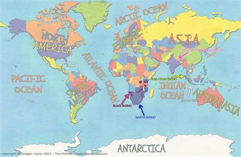 Rhino Population World Map. The overwhelming rhino conservation… by