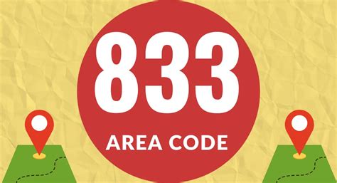where does area code 833 originate from