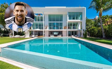 where does lionel messi live in miami