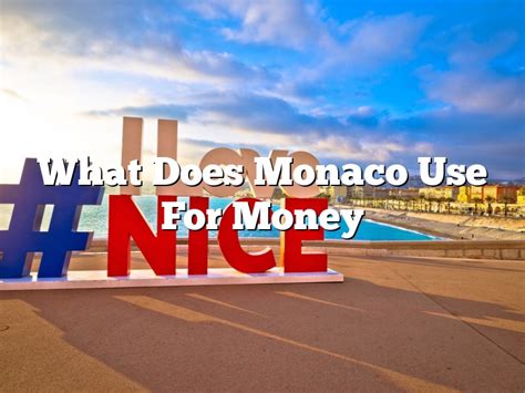 where does monaco get its money