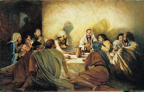 where in the gospels is the last supper