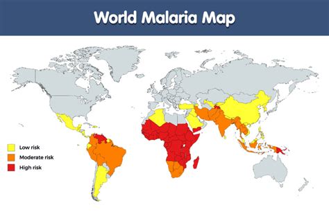 where in the world is malaria found