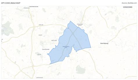 Where Is 28262 Zip Code