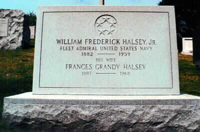 where is admiral halsey buried