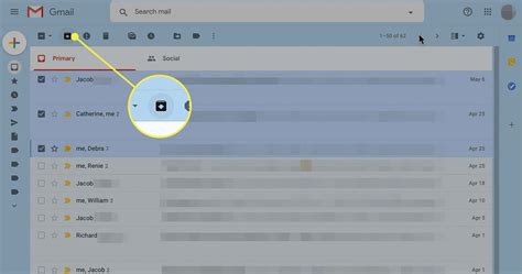 where is archive in gmail desktop