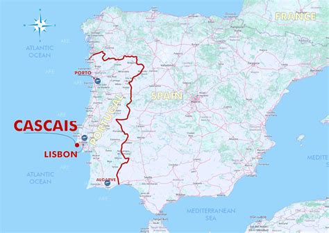 Where Is Cascais In Relation To Lisbon
