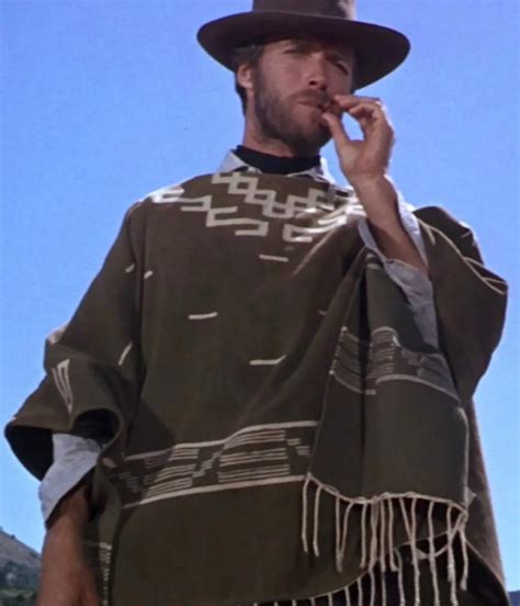 where is clint eastwood's poncho