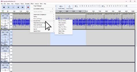 Where Is Equalization In Audacity 2021