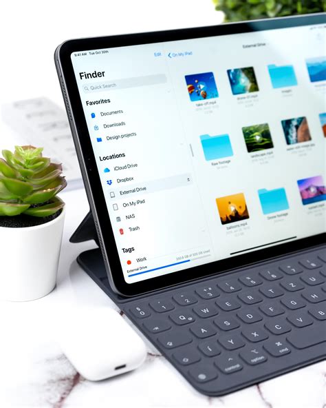 where is finder on ipad pro