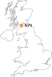 where is g71 postcode