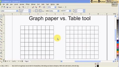 Where Is Graph Paper Tool In Coreldraw