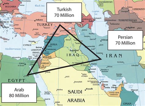where is iran compared to israel