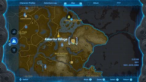 where is kakariko village in totk