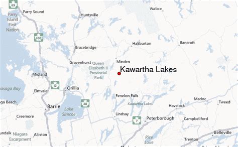 where is kawartha lakes located