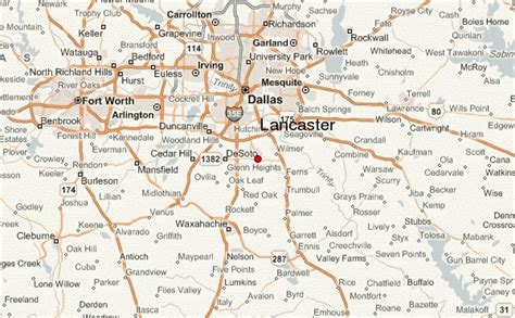 where is lancaster tx located