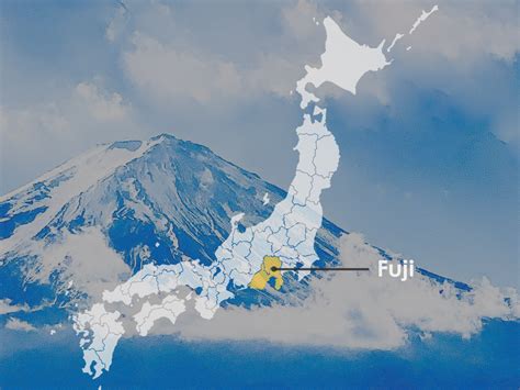 where is mount fuji located in japan