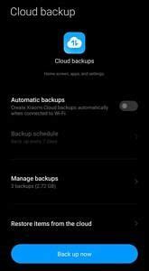 where is my android backup data stored