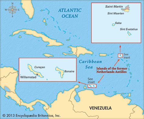 where is netherlands antilles located