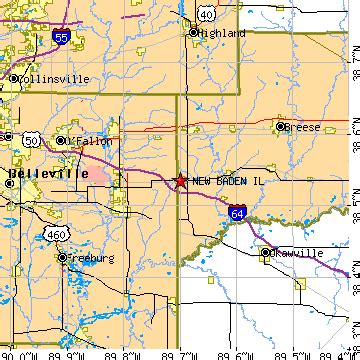 where is new baden illinois