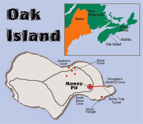 where is oak island nova scotia located