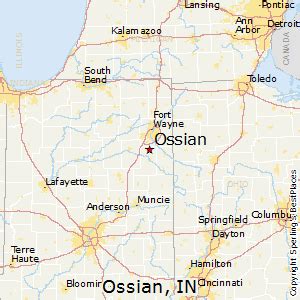 where is ossian indiana