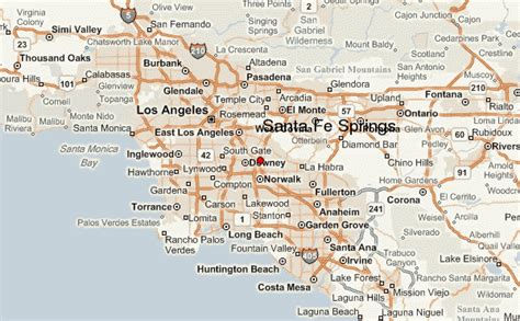 where is santa fe springs ca located