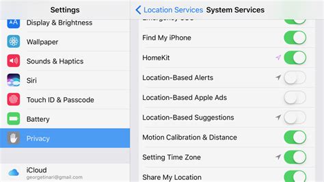 where is security on iphone settings