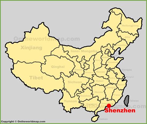where is shenzhen located