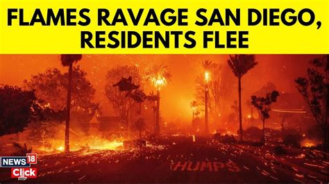 where is the brush fire in san diego
