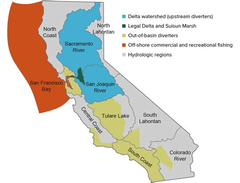 where is the california delta located