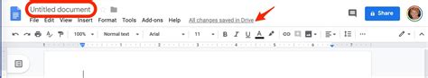 where is the contextual toolbar in google docs
