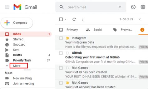 where is the junk box in gmail