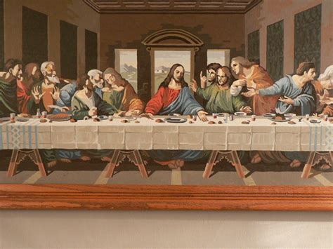 where is the original last supper painting