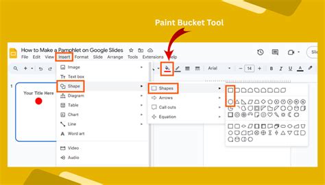 Where Is The Paint Bucket Tool In Google Docs
