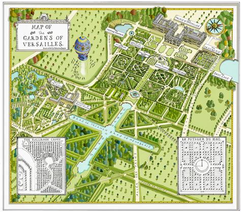 where is the palace of versailles map