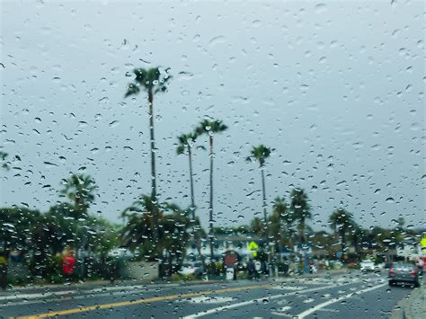 where is the rain in san diego