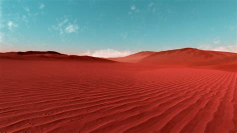 where is the red desert located
