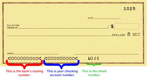 where is the routing number listed on a check