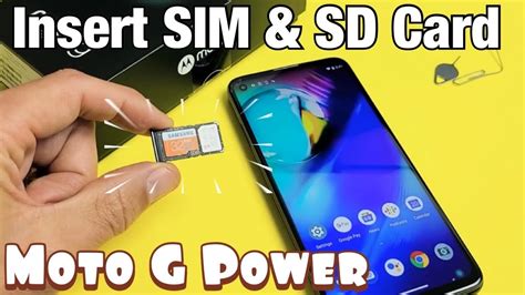 where is the sim card on moto g7 power