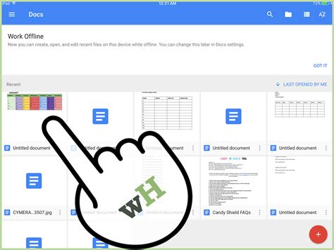 where is the tools button on google docs on ipad
