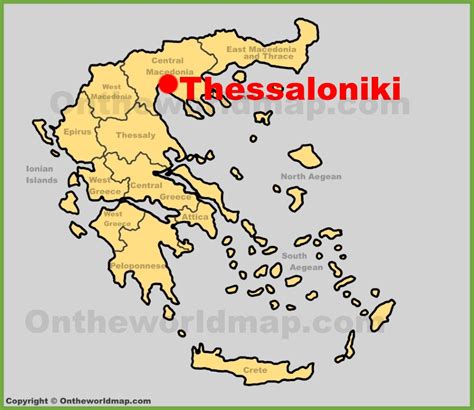 where is thessaloniki located