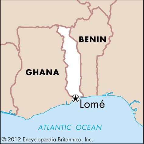 where is togo lome located