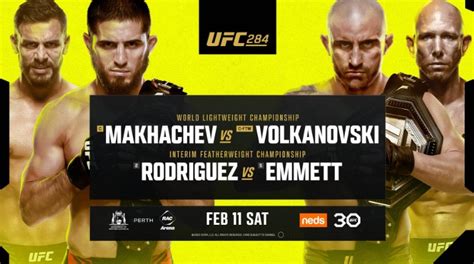 where is ufc 284 being held