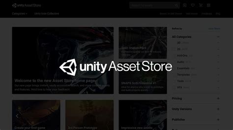 where is unity asset store