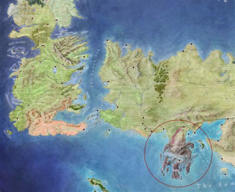Where Is Valyria Located?