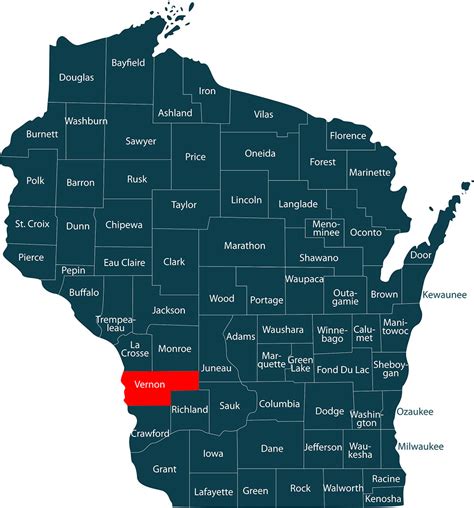 where is vernon county wisconsin